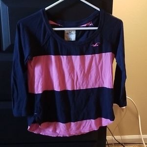 Hollister 3/4 length shirt
